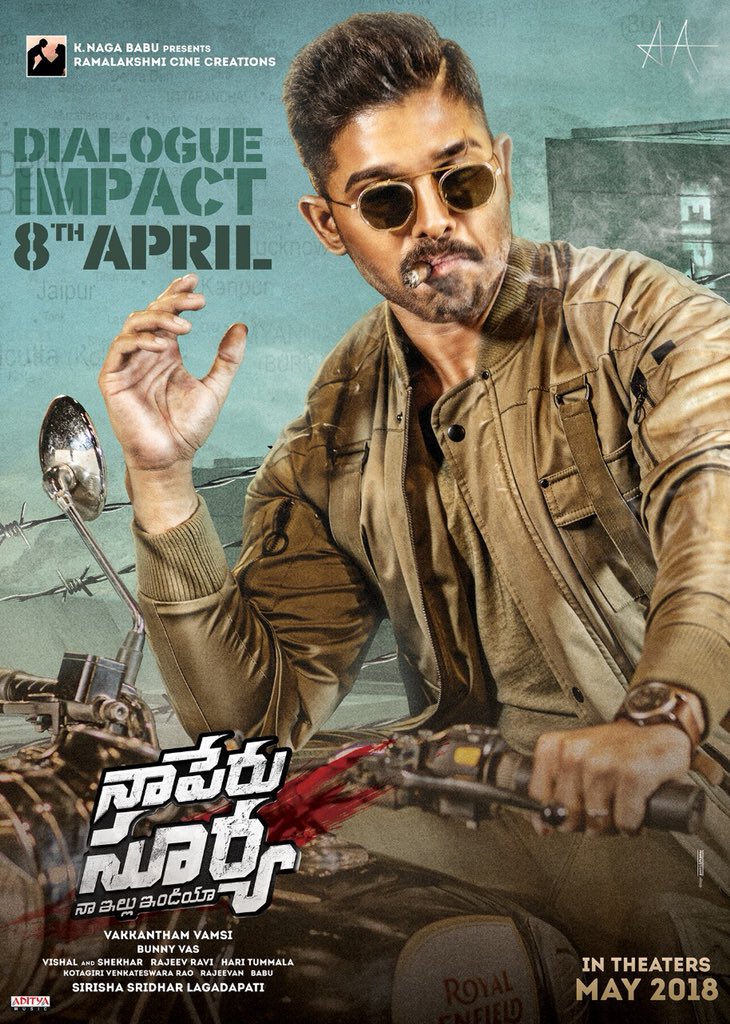 Naa Peru Surya Naa Illu India - HD Wallpaper 