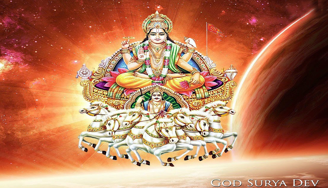 God Surya Picture - Lord Surya - HD Wallpaper 