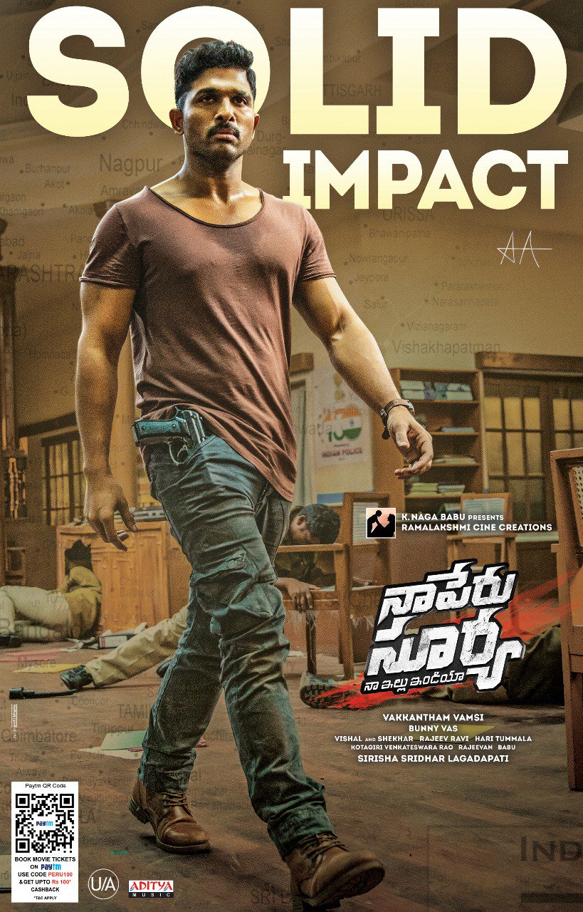 Naa Peru Surya Naa Illu India - 819x1280 Wallpaper Naa Peru Surya Naa Illu India - 819x1280 Wallpaper