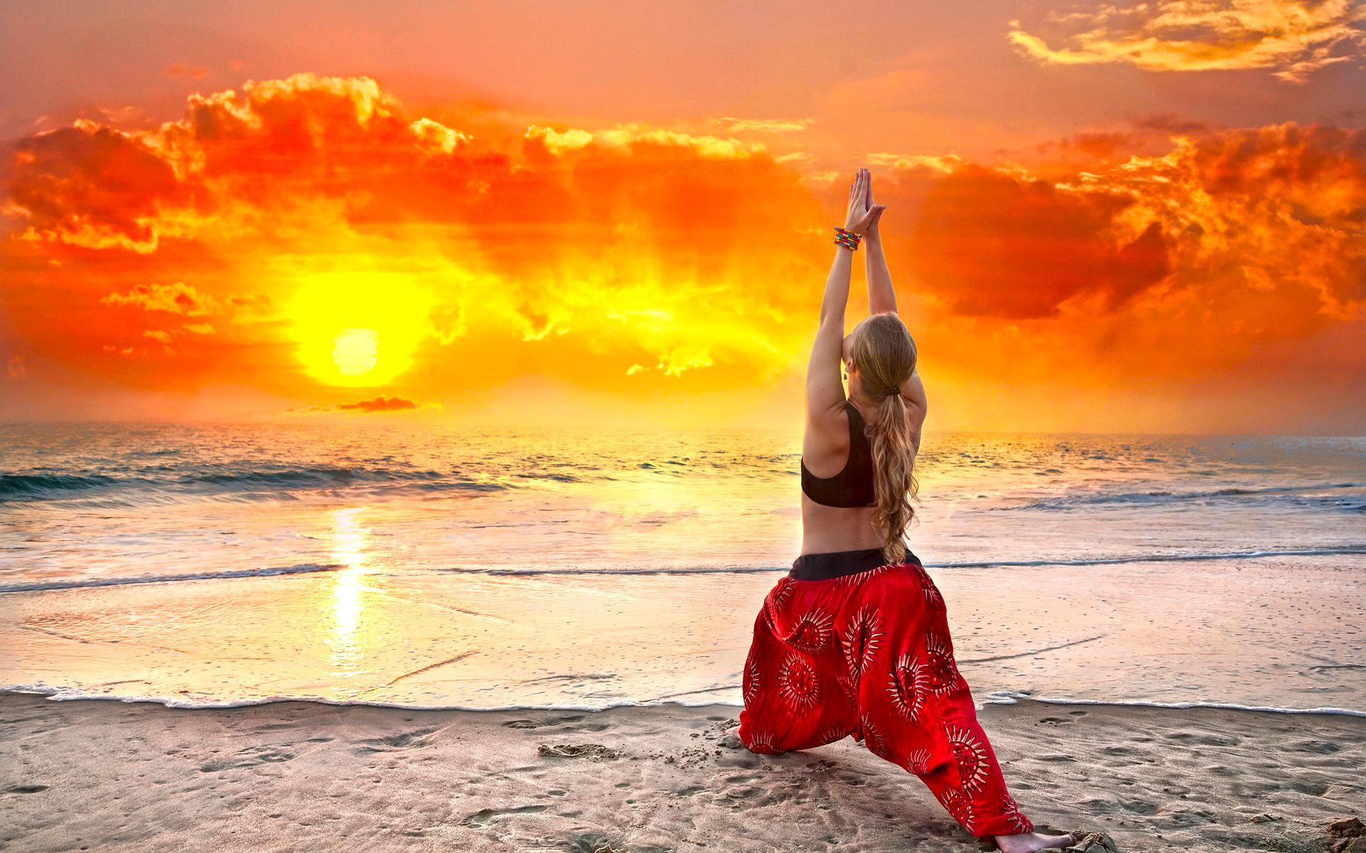 Surya Namaskar - HD Wallpaper 