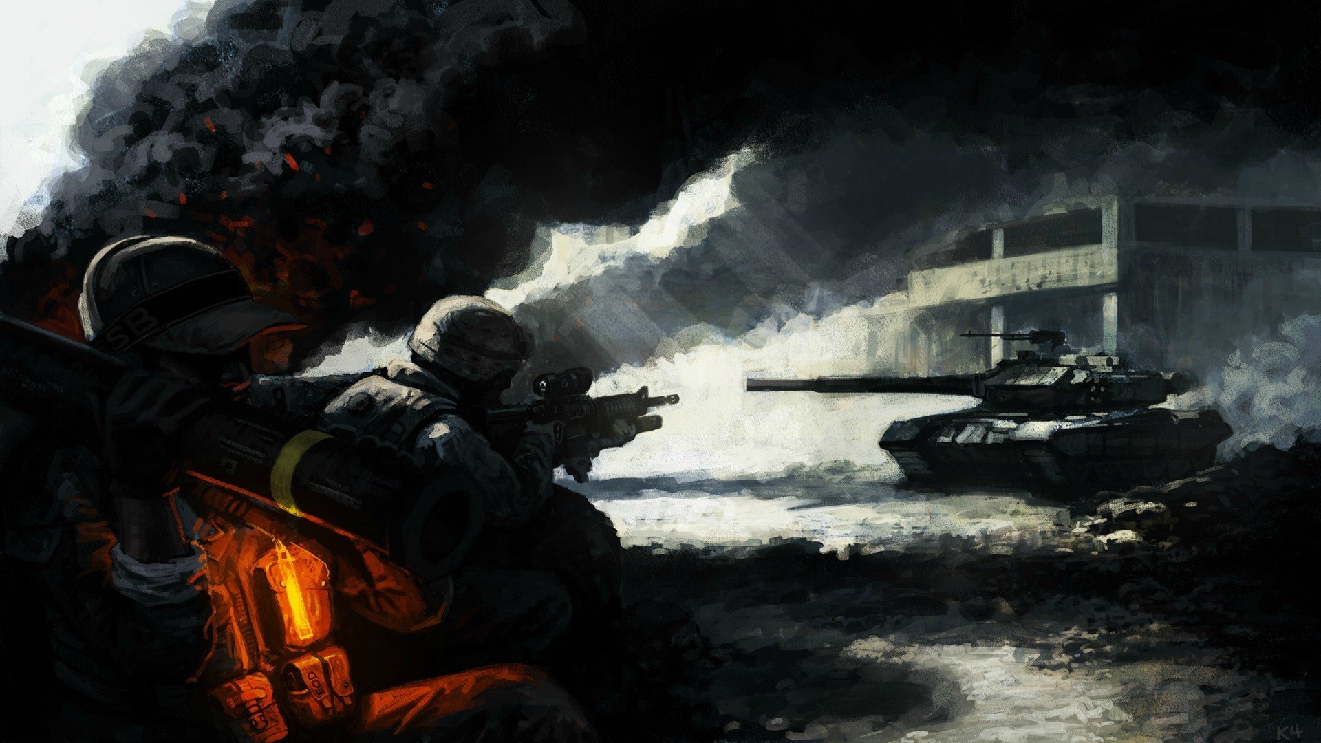 Best Cool Military Army Wallpaper Id - Battlefield 3 Art - HD Wallpaper 