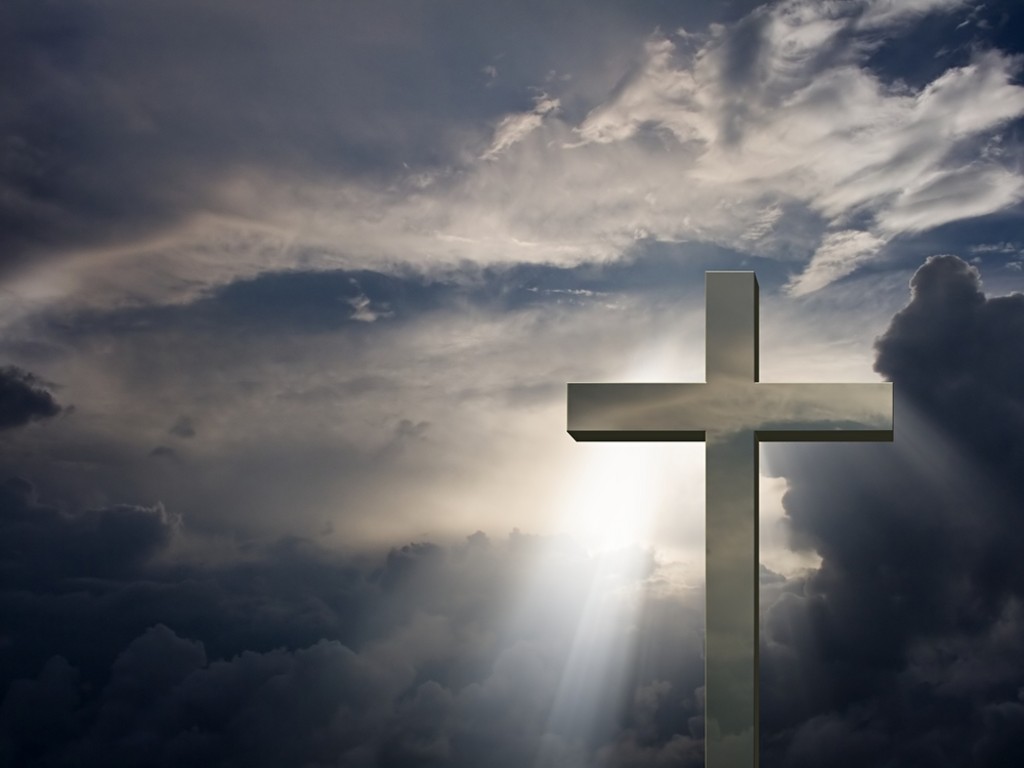 Christian Wallpaper Ppt Backgrounds - Cross In Heaven - HD Wallpaper 