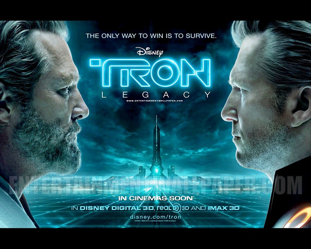 Tron Legacy 2010 Poster - HD Wallpaper 