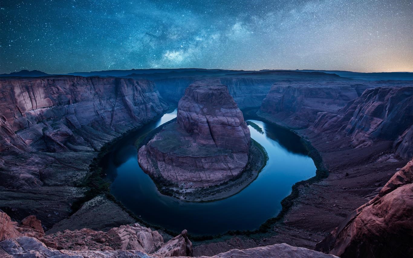 Horseshoe Bend - HD Wallpaper 
