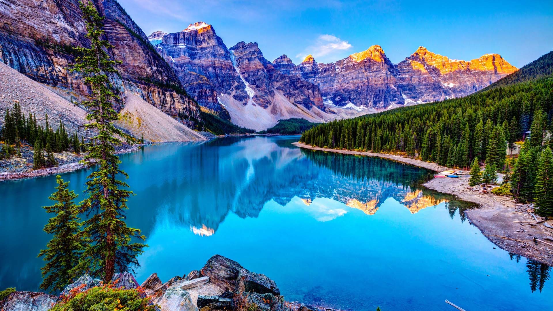 Santabanta Wallpaper 
 Data-src - Moraine Lake - HD Wallpaper 