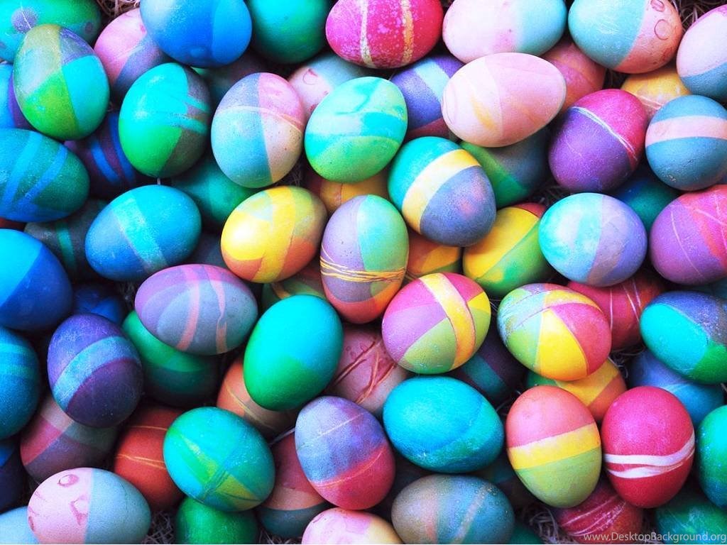 32 Beautiful Easter Wallpaper Free To Download - Easter Eggs - HD Wallpaper 