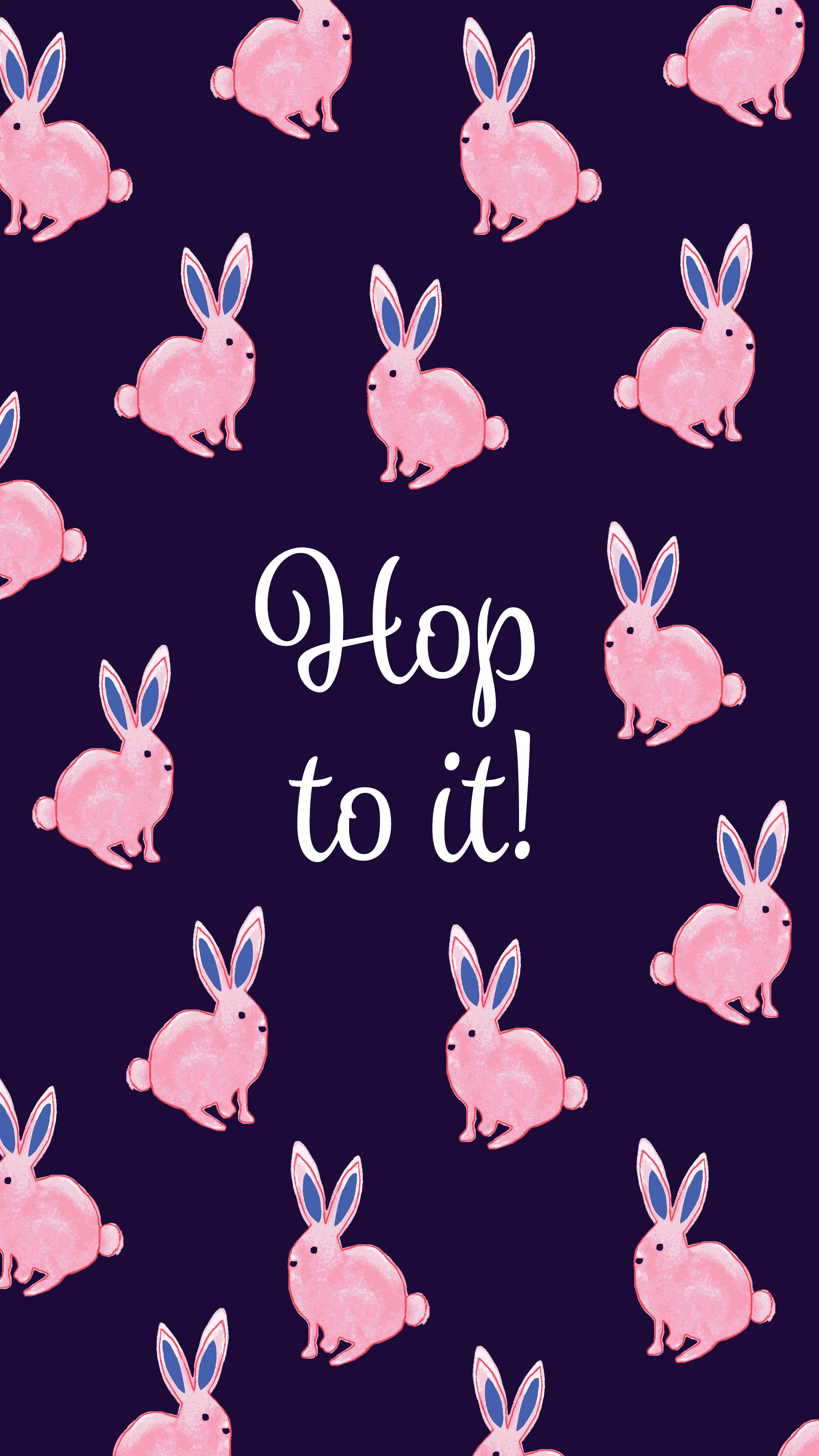 Cartoon Bunny Wallpaper Iphone - HD Wallpaper 