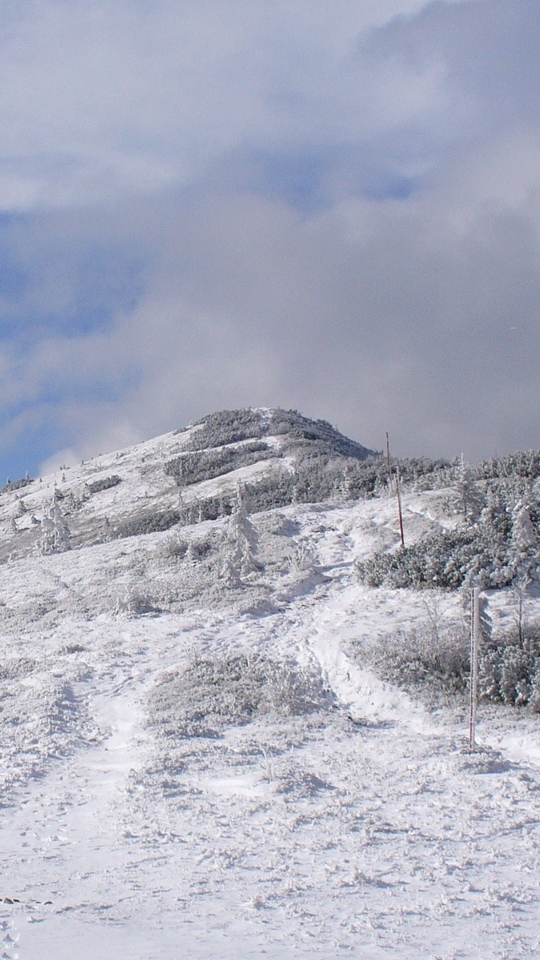 Hill Background Winter - HD Wallpaper 