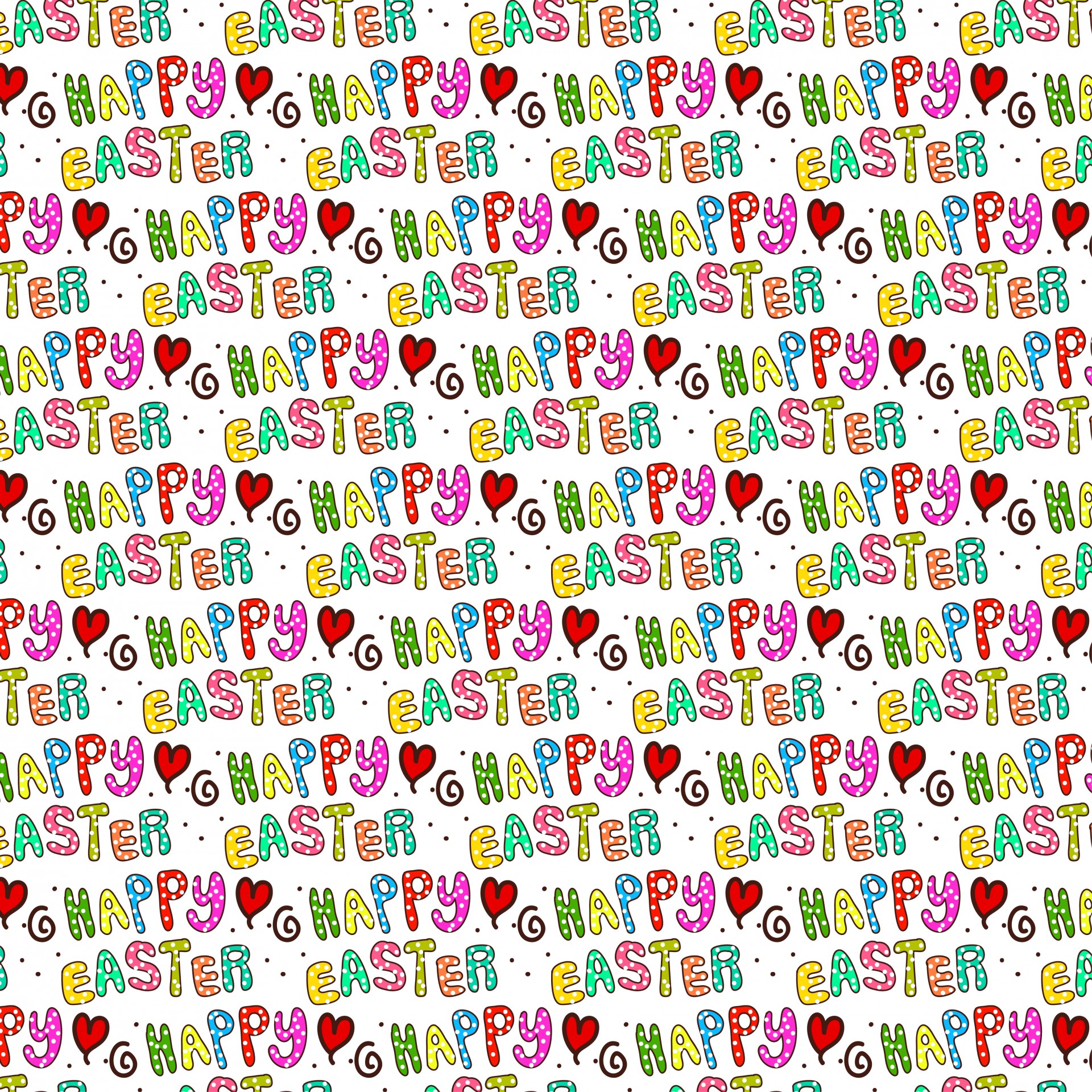 Clipart Illustration Graphic Free Photo - Easter Wallpaper Background Pattern - HD Wallpaper 