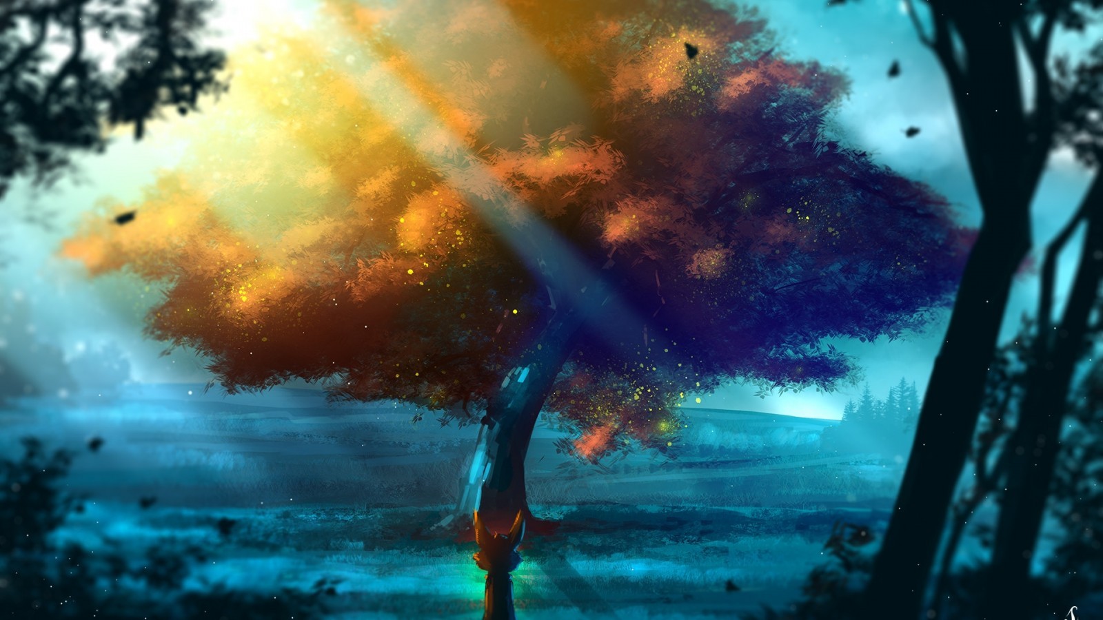 Fantasy Fox - HD Wallpaper 