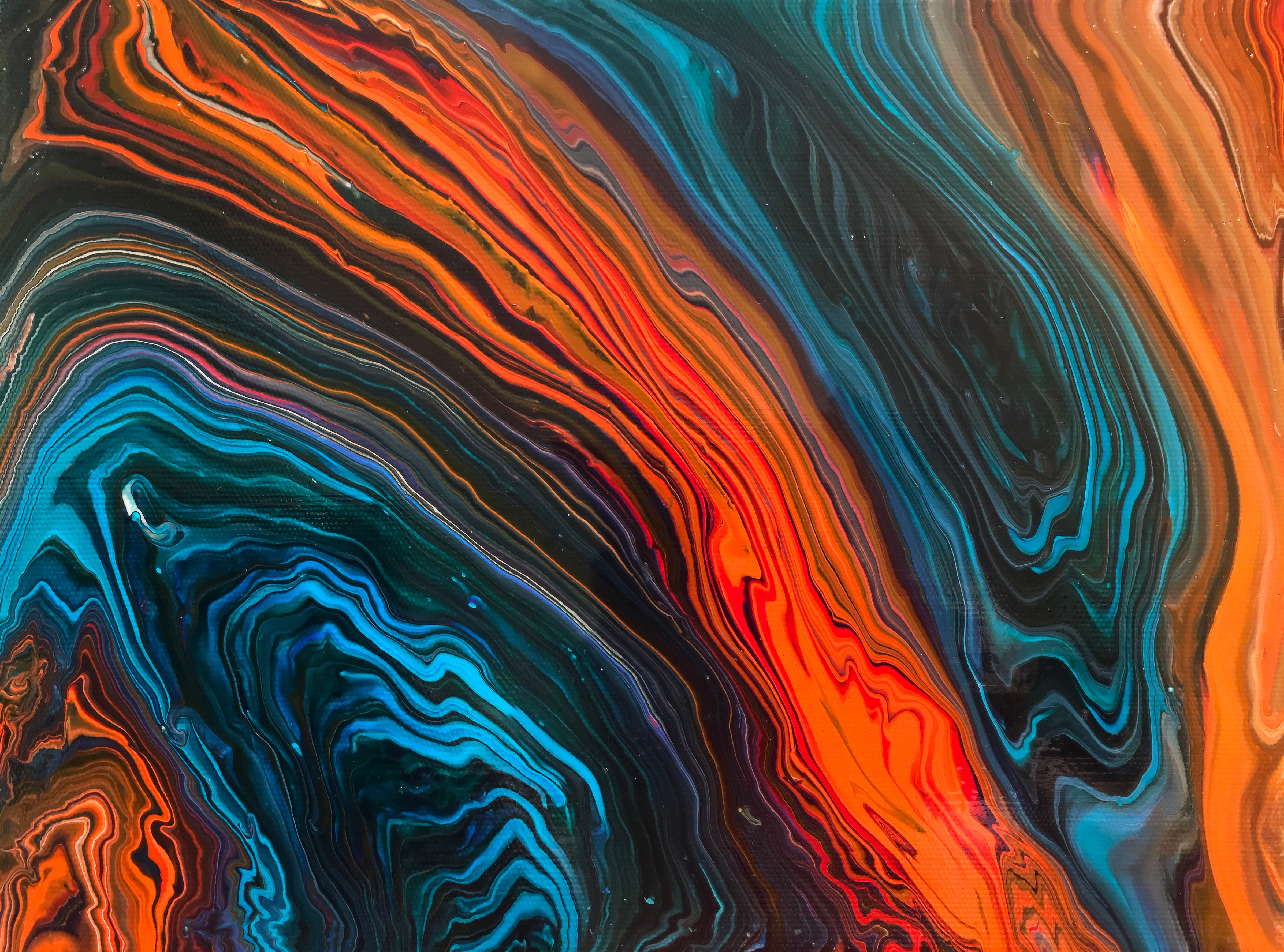 Fluid Art Abstract Wallpapers - Abstract Art - HD Wallpaper 