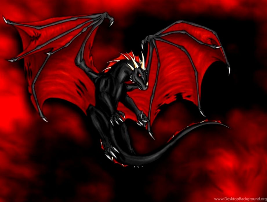 Dragon Wallpaper 3d Wallpaper Ideas - Android Black Red Hd - HD Wallpaper 