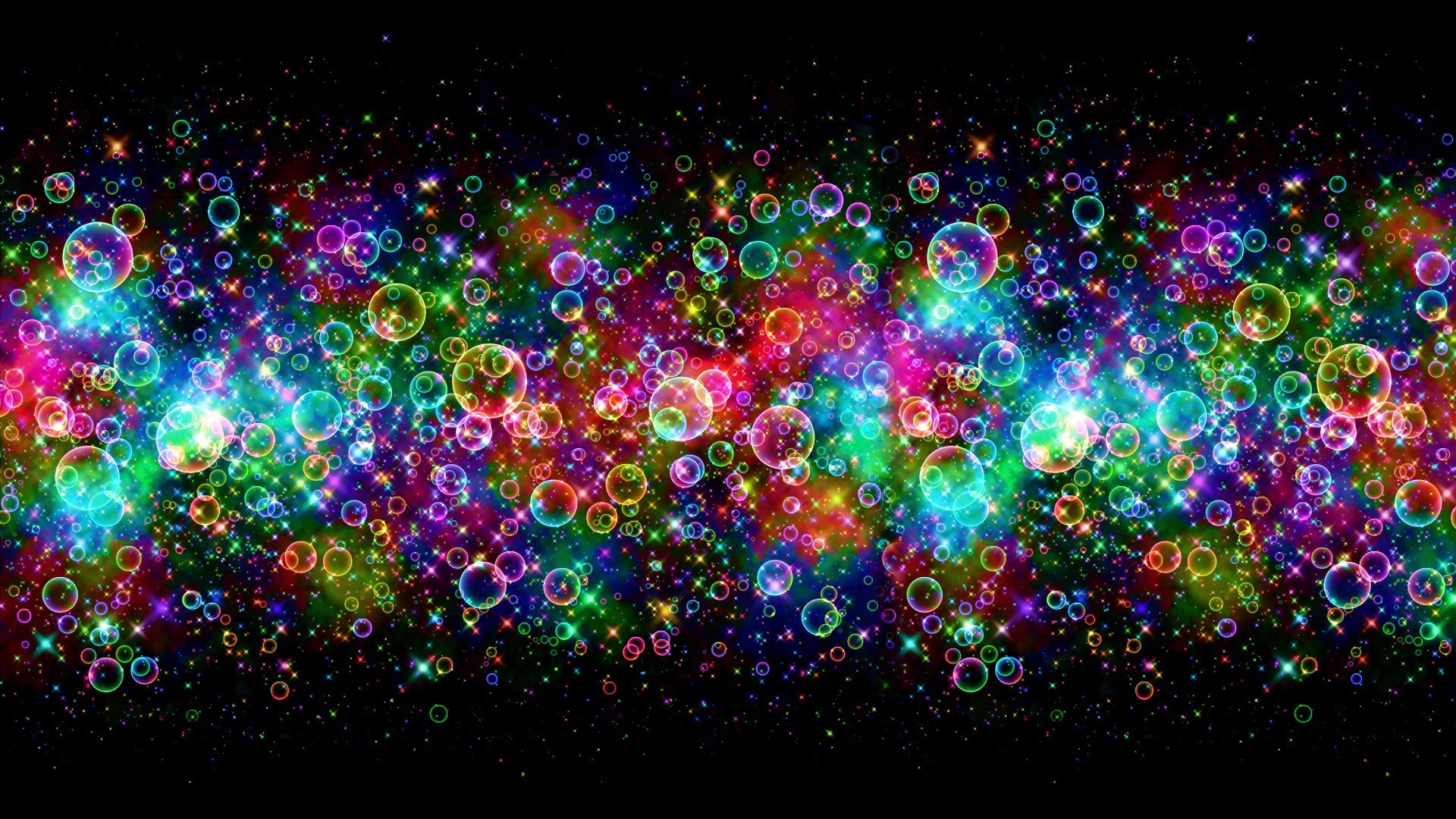 Hd Abstract Wallpapers 
 Data-src - Rainbow Bubble Background Png - HD Wallpaper 
