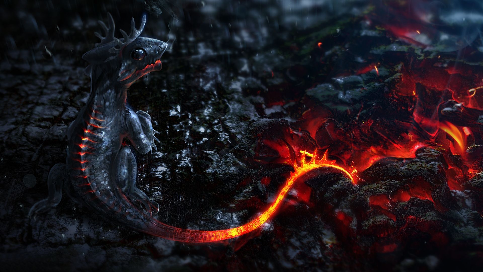 Dragon Wallpaper Hd - HD Wallpaper 