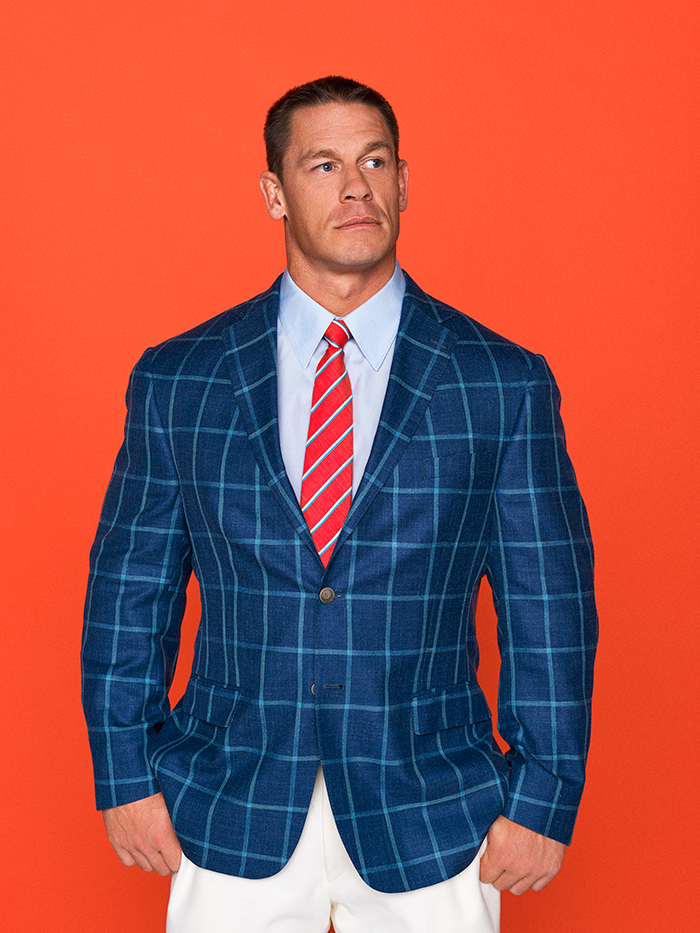 John Cena Check Suit - HD Wallpaper 