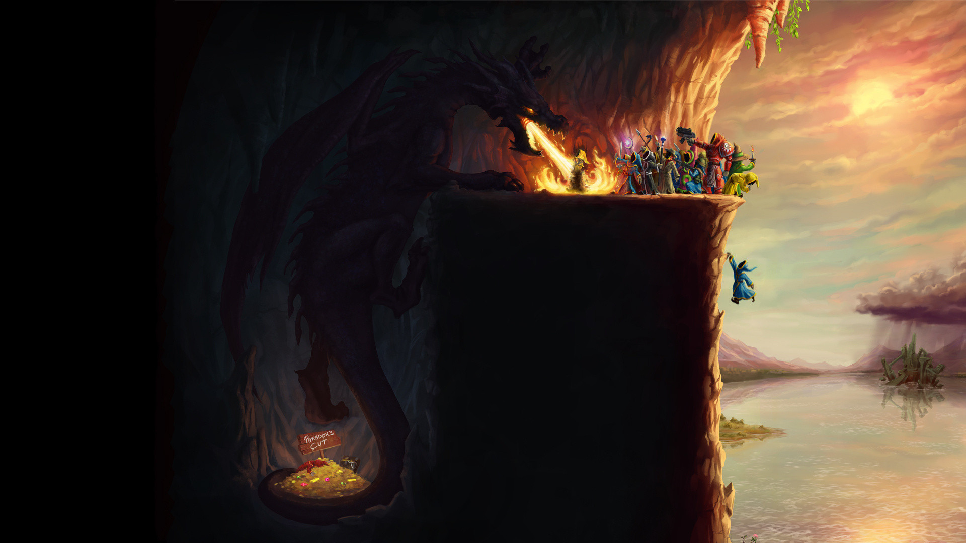 Wings Of Fire Cave - HD Wallpaper 