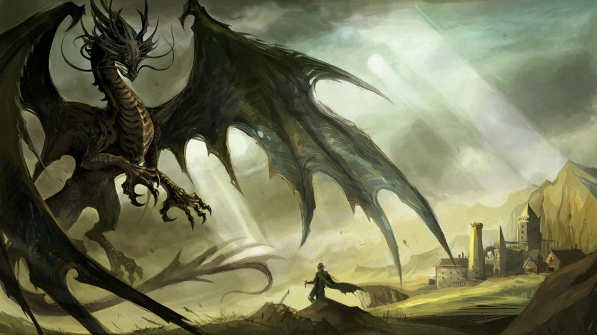 Dragon Wallpaper - HD Wallpaper 
