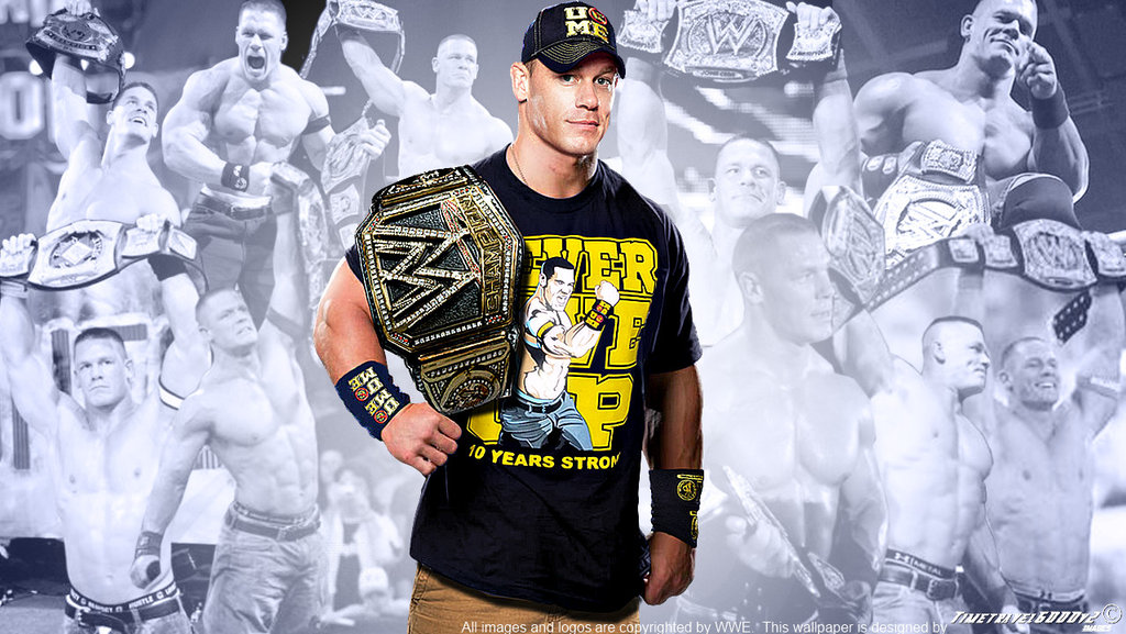 Wwe Championship John Cena 2013 - HD Wallpaper 