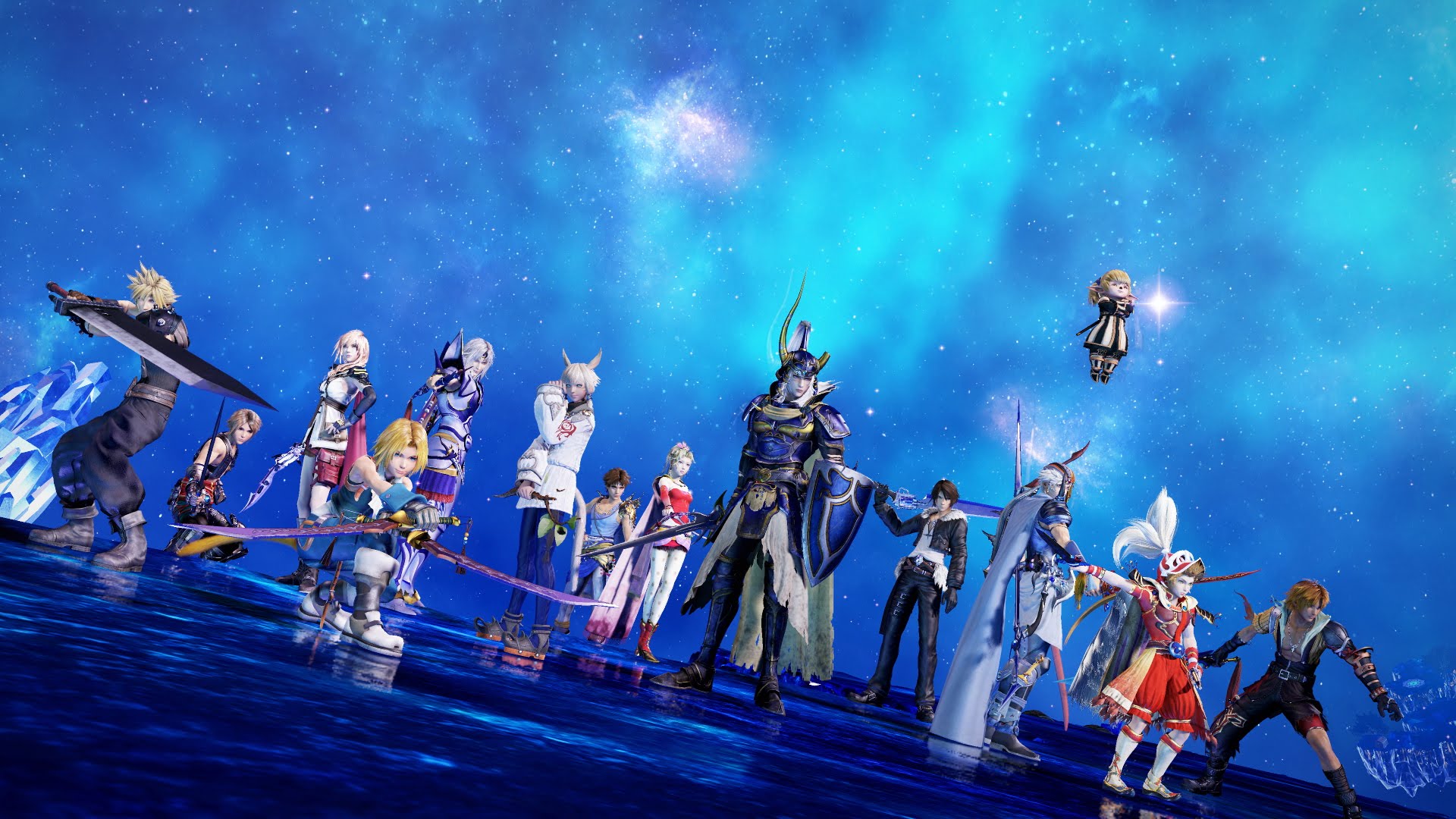 Final Fantasy Dissidia Nt Roster - HD Wallpaper 
