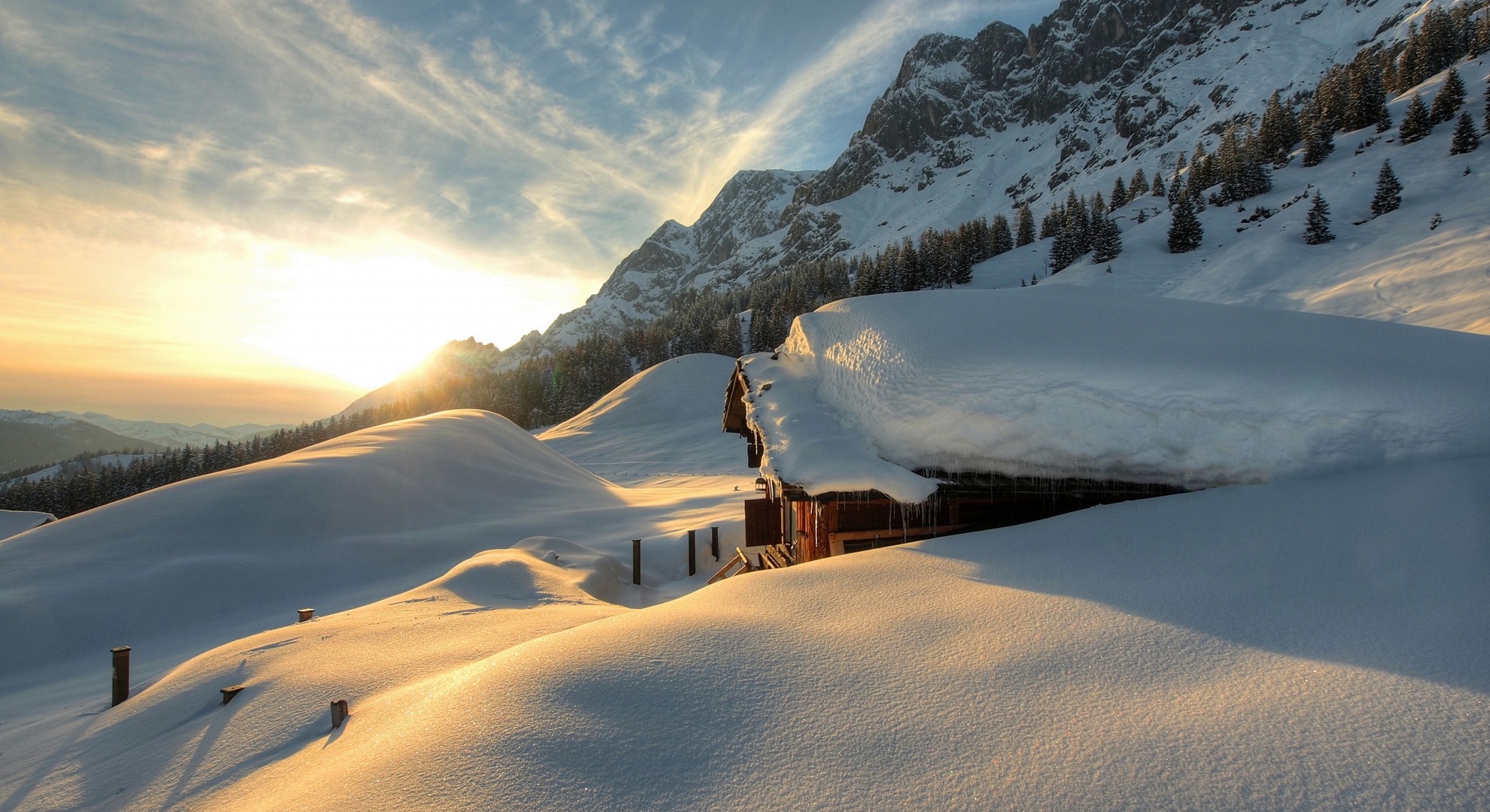 Winter Wallpaper-6 - Austria Winter - HD Wallpaper 
