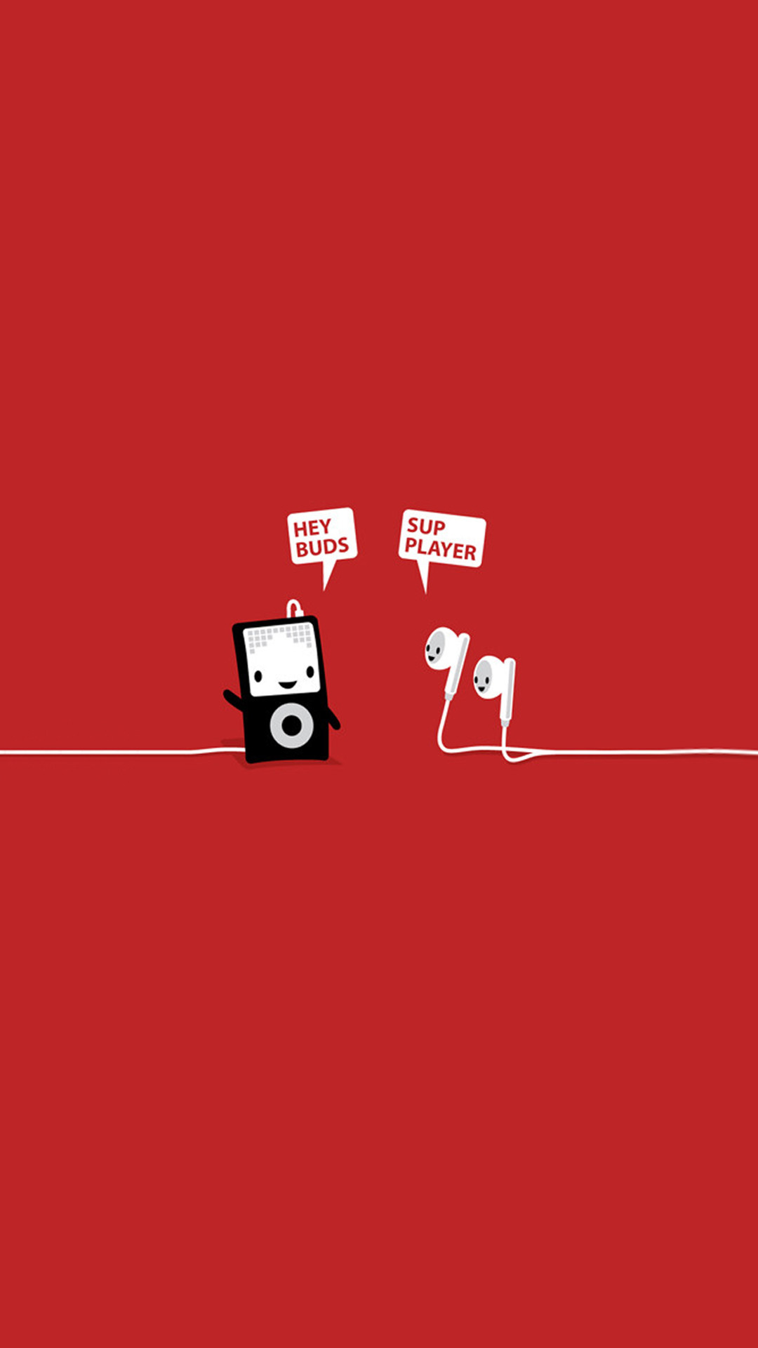 Funny Music Headphones Player Buds - Funny Iphone Backgrounds Hd - HD Wallpaper 