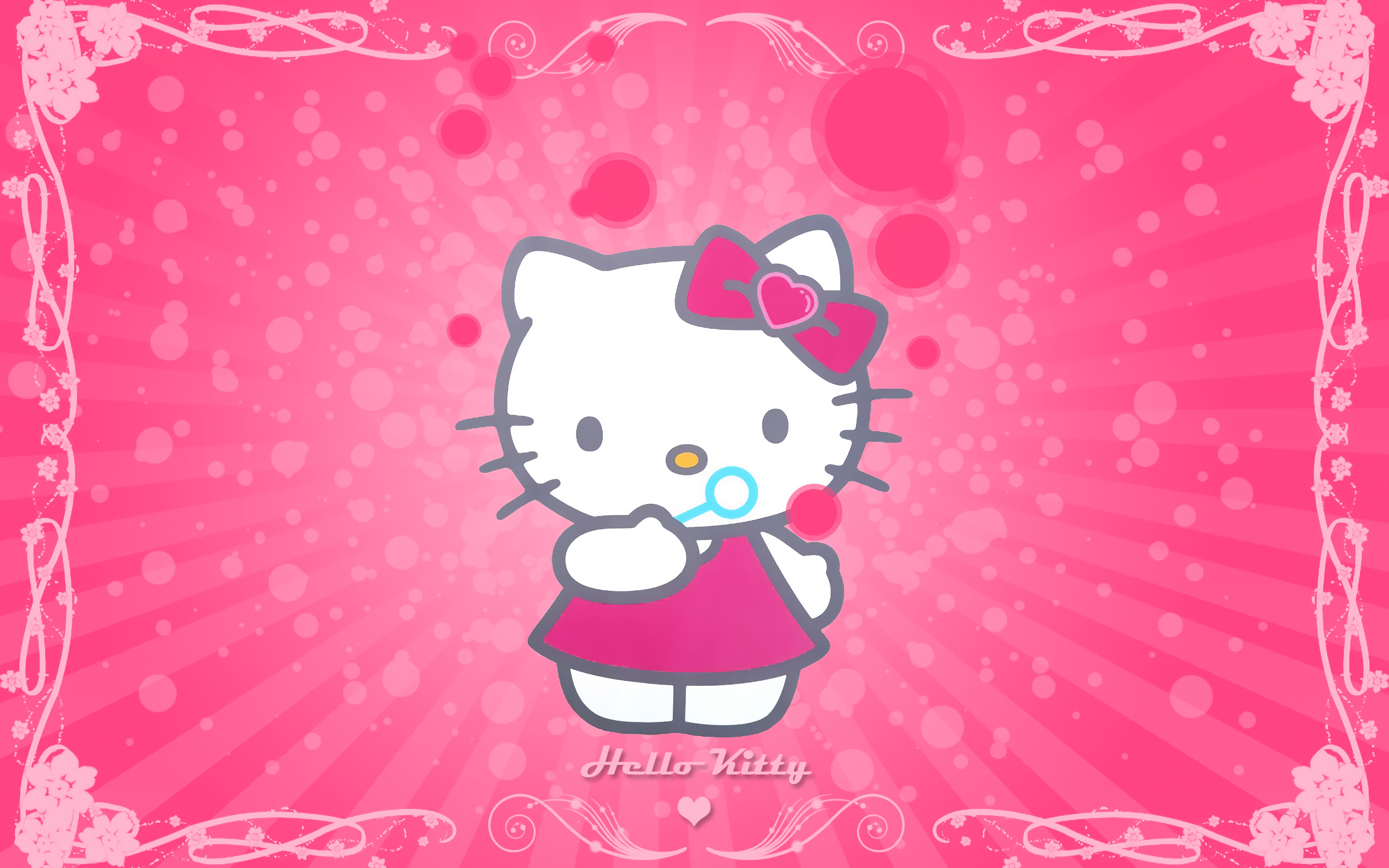 2880x1800, Hd Wallpaper - Hello Kitty Pink Background - HD Wallpaper 