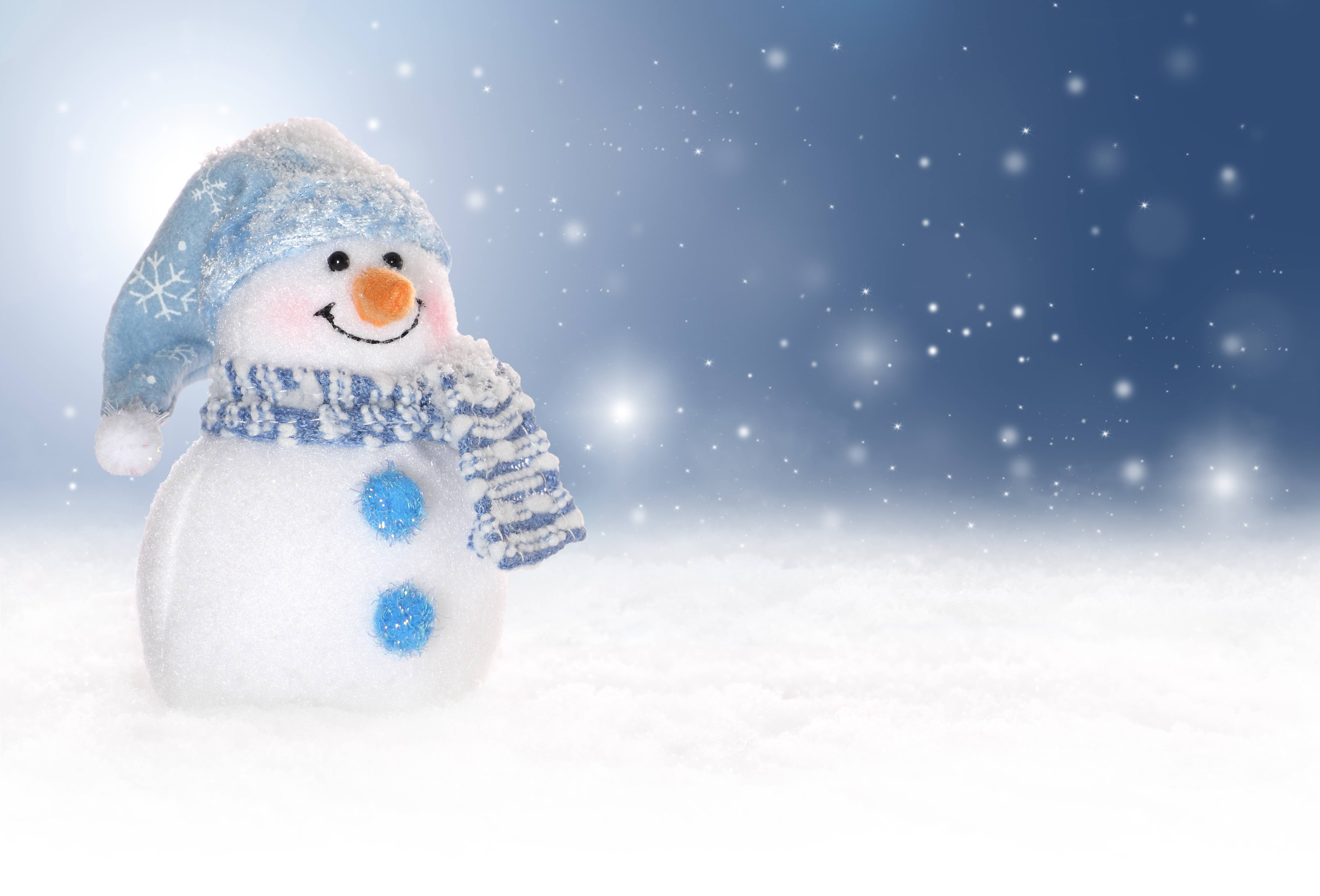 Snowman Backgrounds - HD Wallpaper 