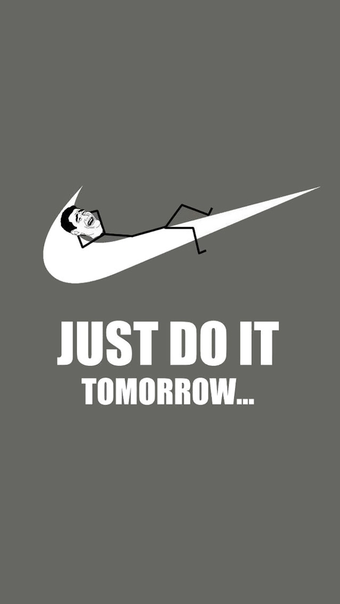 Iphone Wallpaper - Just Do It Tomorrow Wallpaper Iphone - HD Wallpaper 