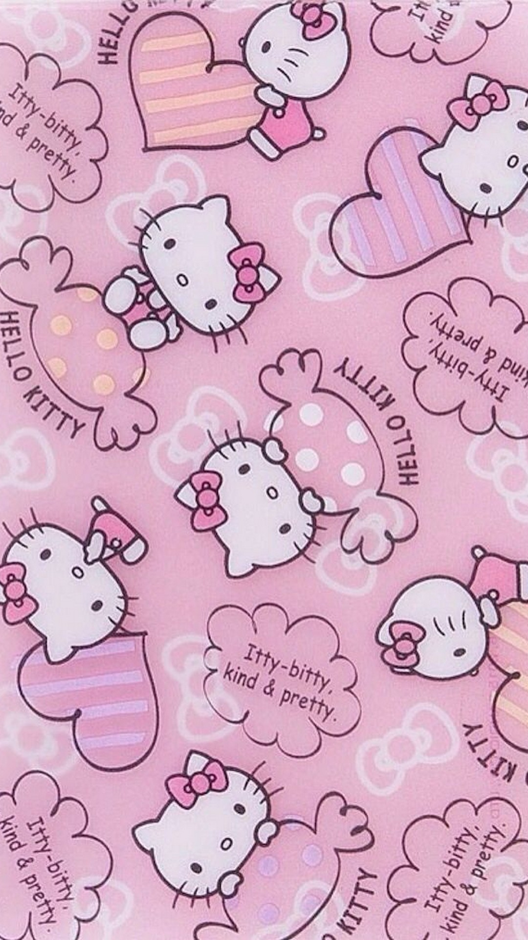 Hello Kitty Pictures Wallpaper For Iphone With Image - Hello Kitty Wallpaper Phone - HD Wallpaper 