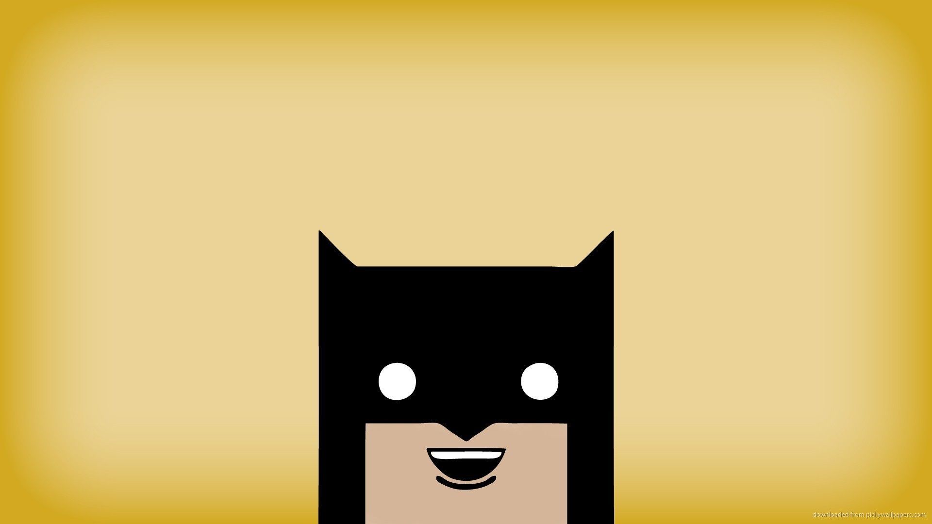 Wallpapers Funny Pictures Gallery - Batman Logo On Yellow Background -  1920x1080 Wallpaper 