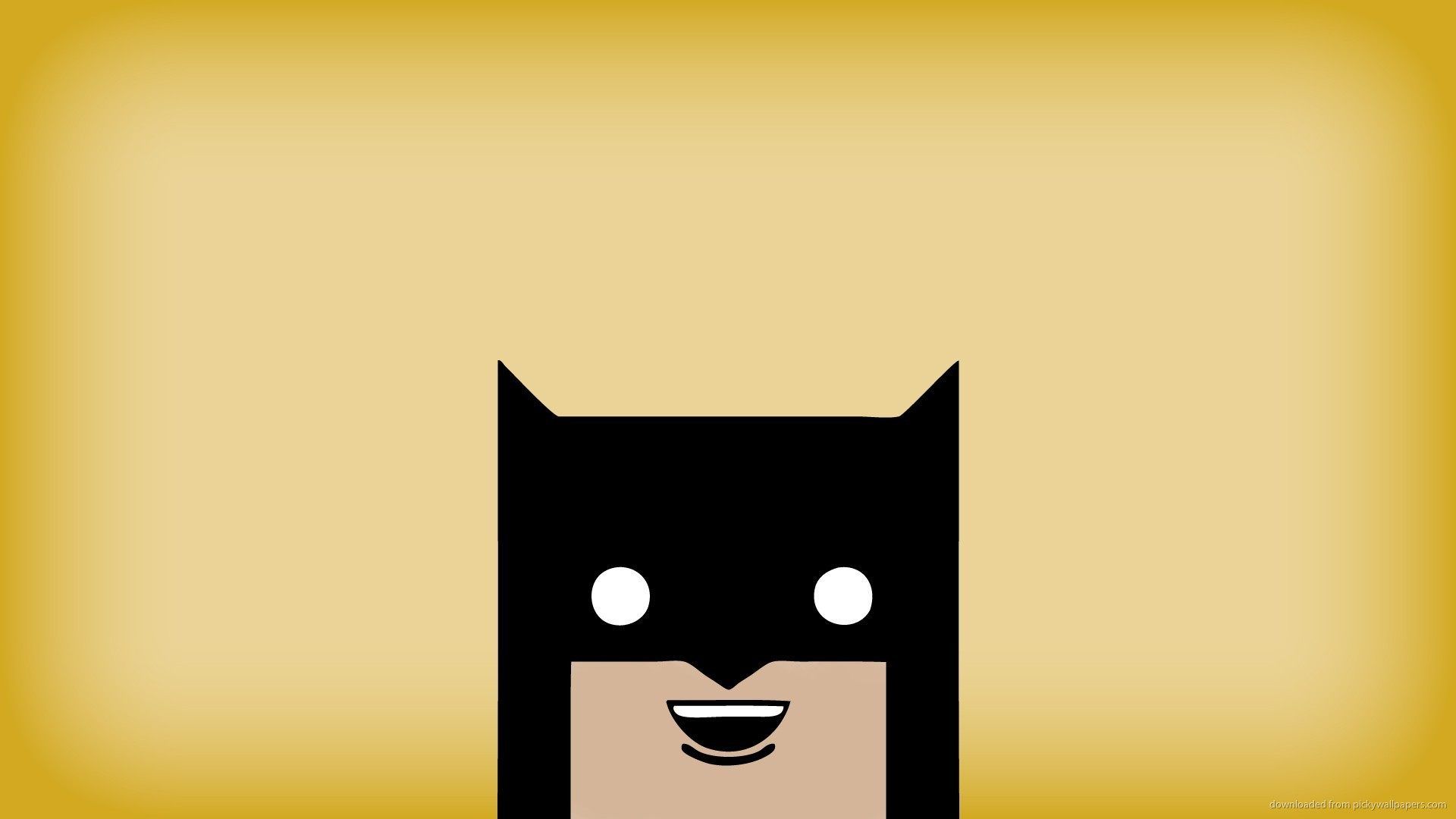 Wallpapers Funny Pictures Gallery - Batman Logo On Yellow Background - HD Wallpaper 