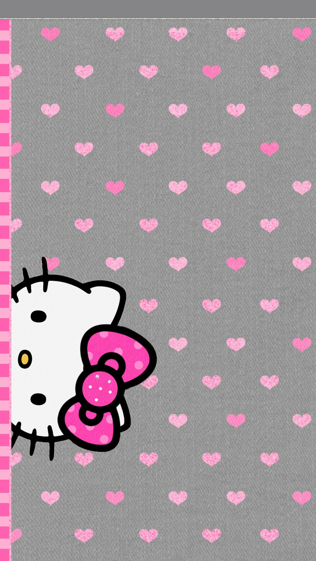 Hello Kitty 
 Src Hello Kitty Wallpaper Pink And Black - Cute Hello Kitty Wallpaper For Iphone - HD Wallpaper 
