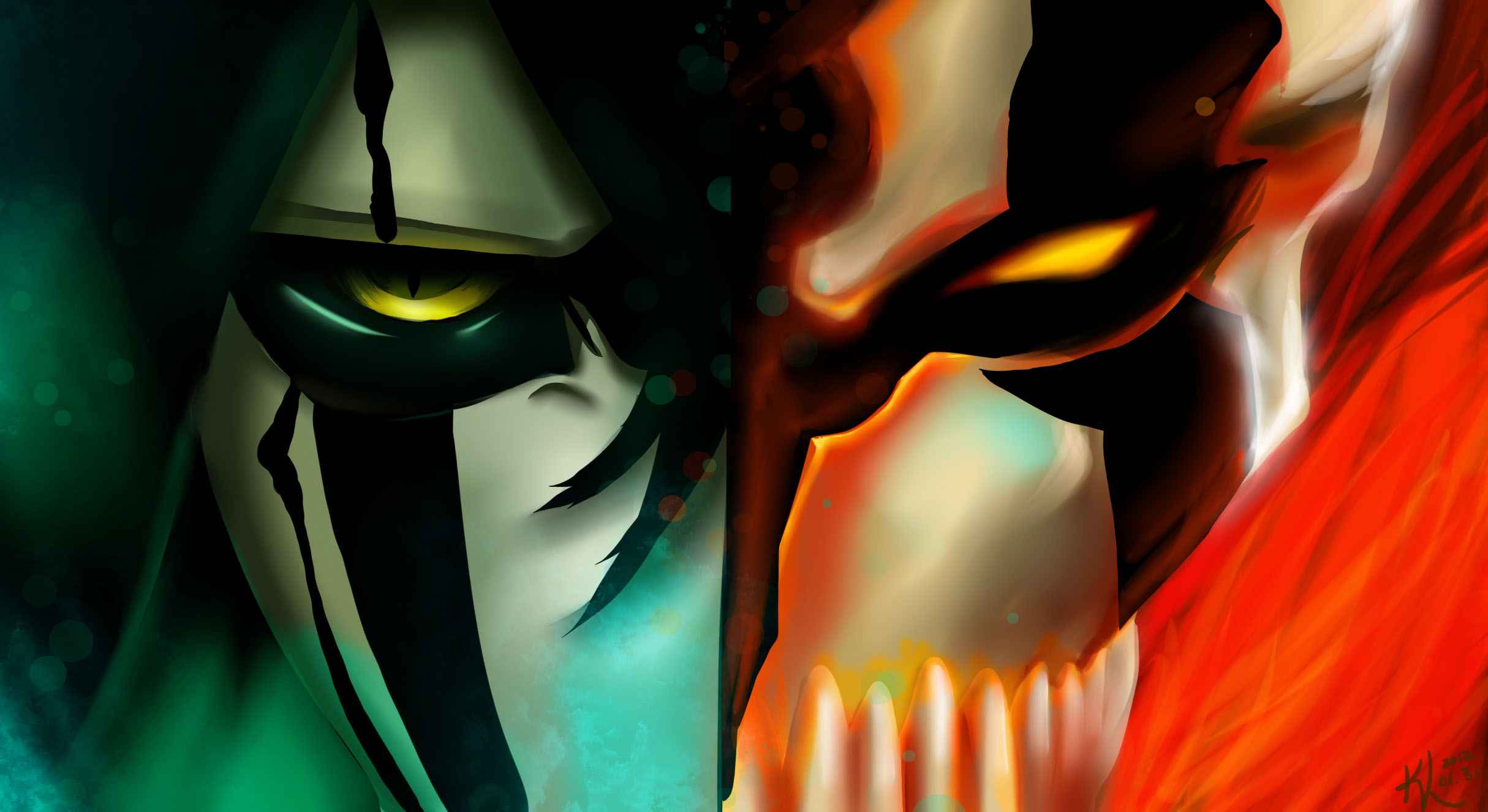 Ichigo Vs Ulquiorra Wallpaper Hd - HD Wallpaper 