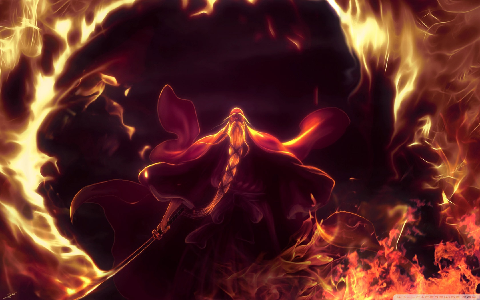 Bleach Genryusai Yamamoto - HD Wallpaper 