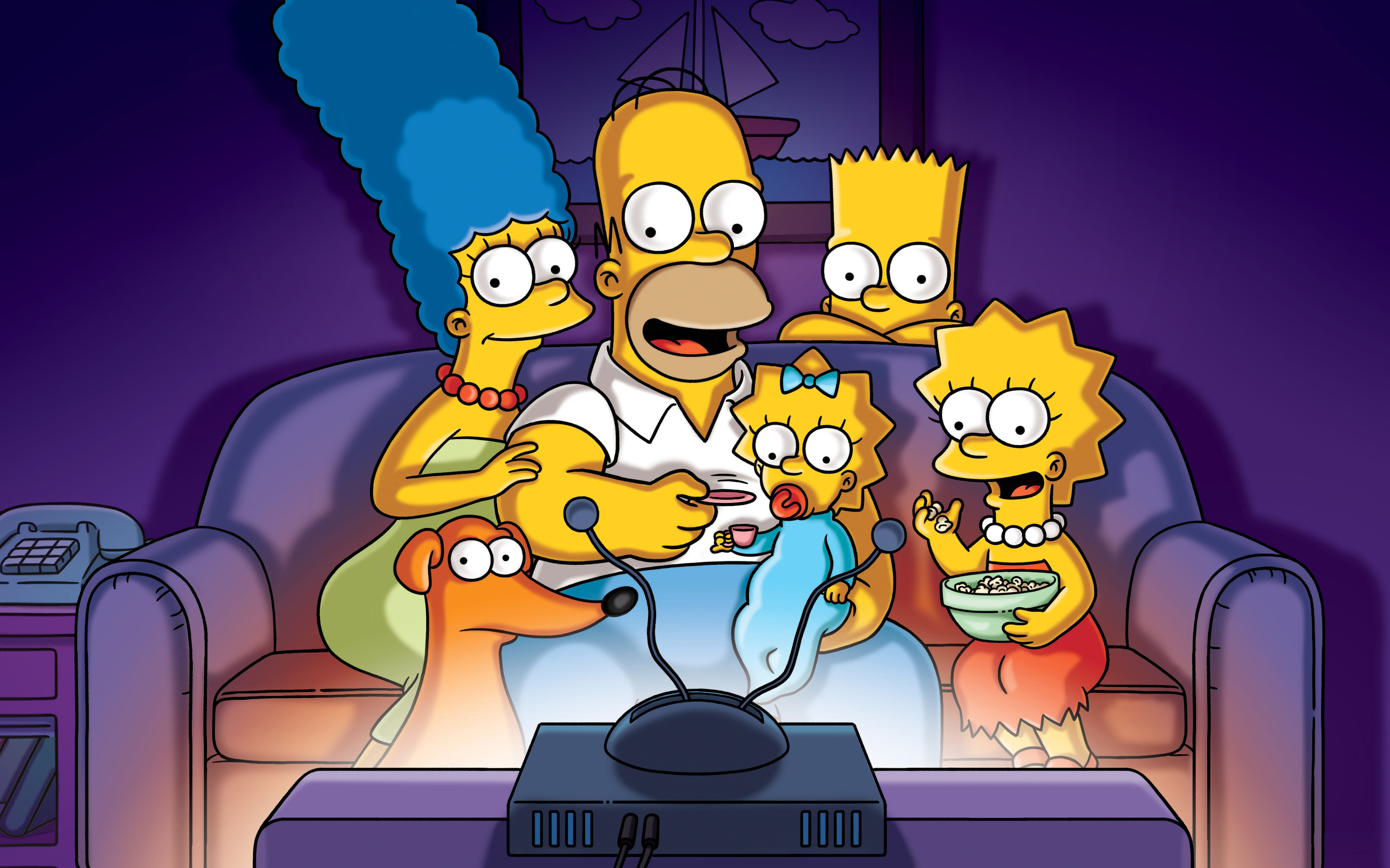 Simpsons D23 - HD Wallpaper 
