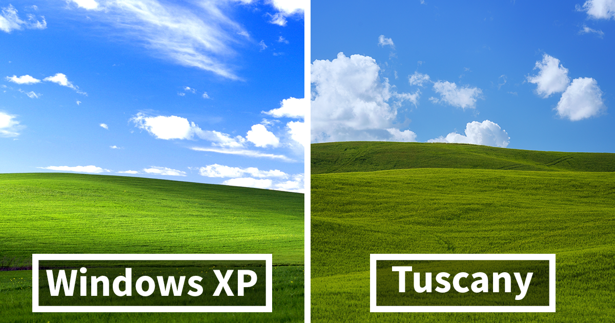 Windows Xp Wallpaper In Real Life - HD Wallpaper 