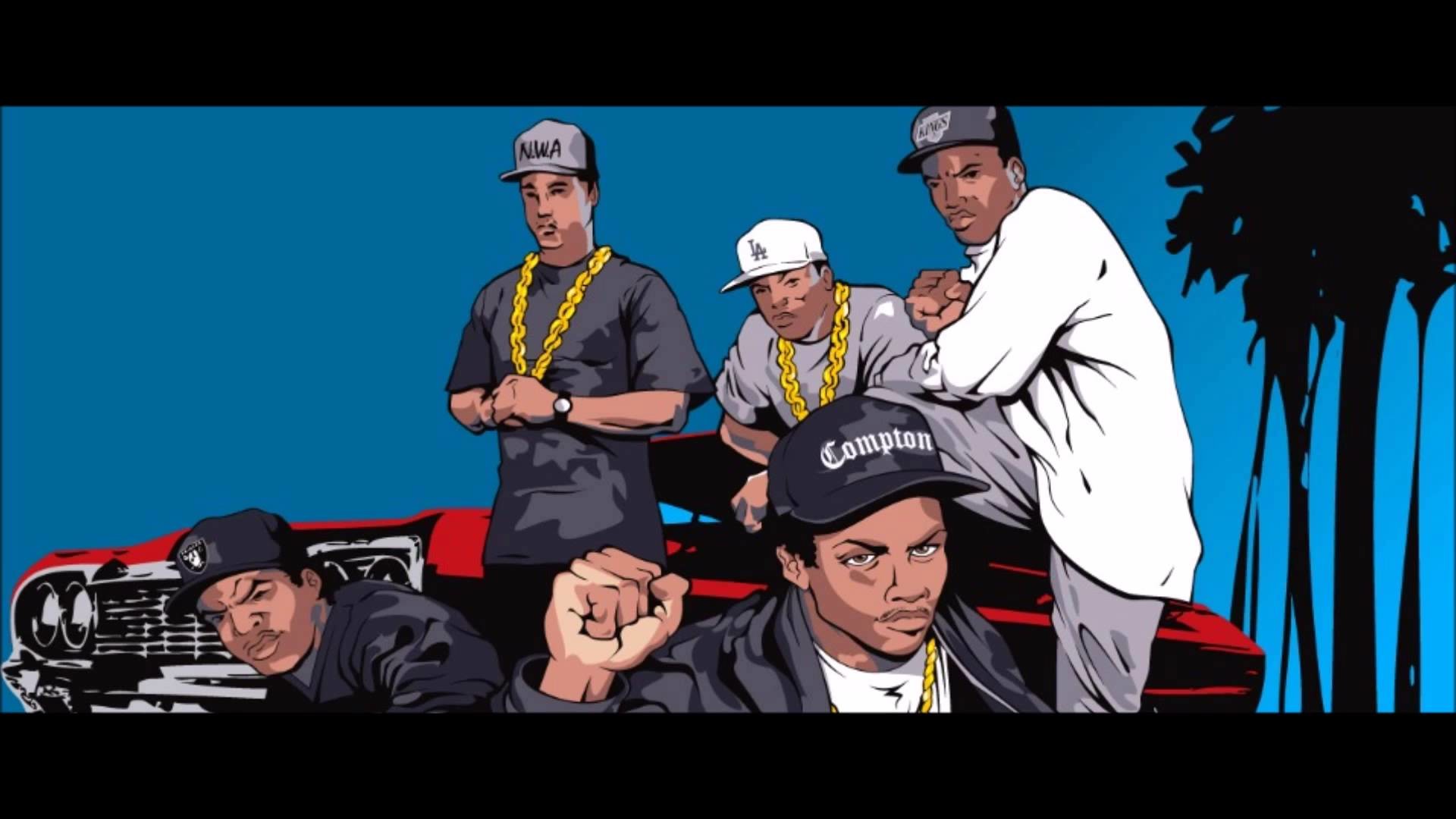 West Coast Rap All Stars - West Coast Rap Art - HD Wallpaper 