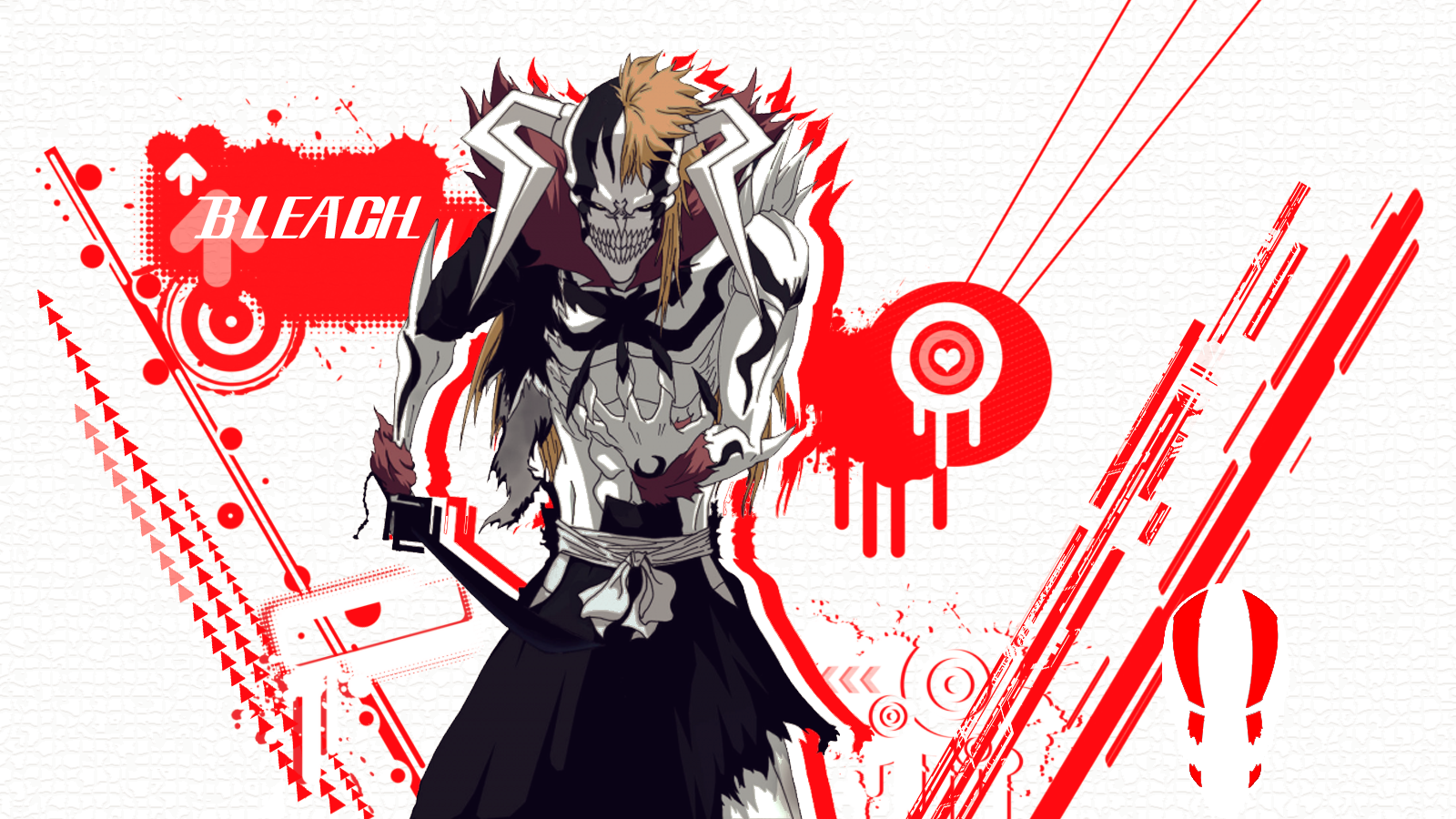 Bleach Ichigo Wallpaper Hollow Anime - Hollow Ichigo 3d Png - HD Wallpaper 