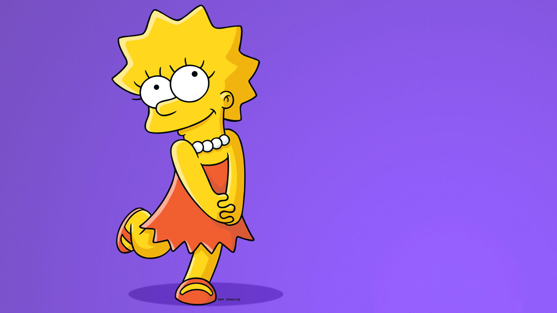 The Simpsons Wallpaper - Lisa Simpson - HD Wallpaper 
