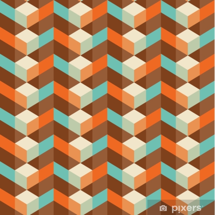 Vintage Geometric Pattern - HD Wallpaper 
