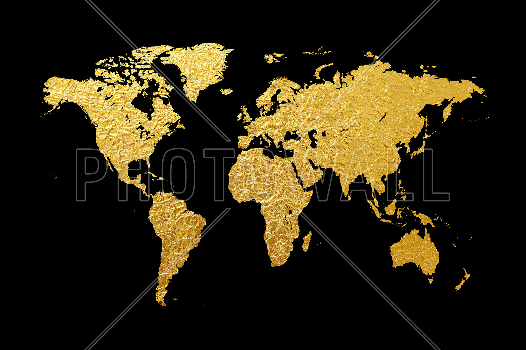 Gold World Map With Black Background - Gold World Map Background - HD Wallpaper 