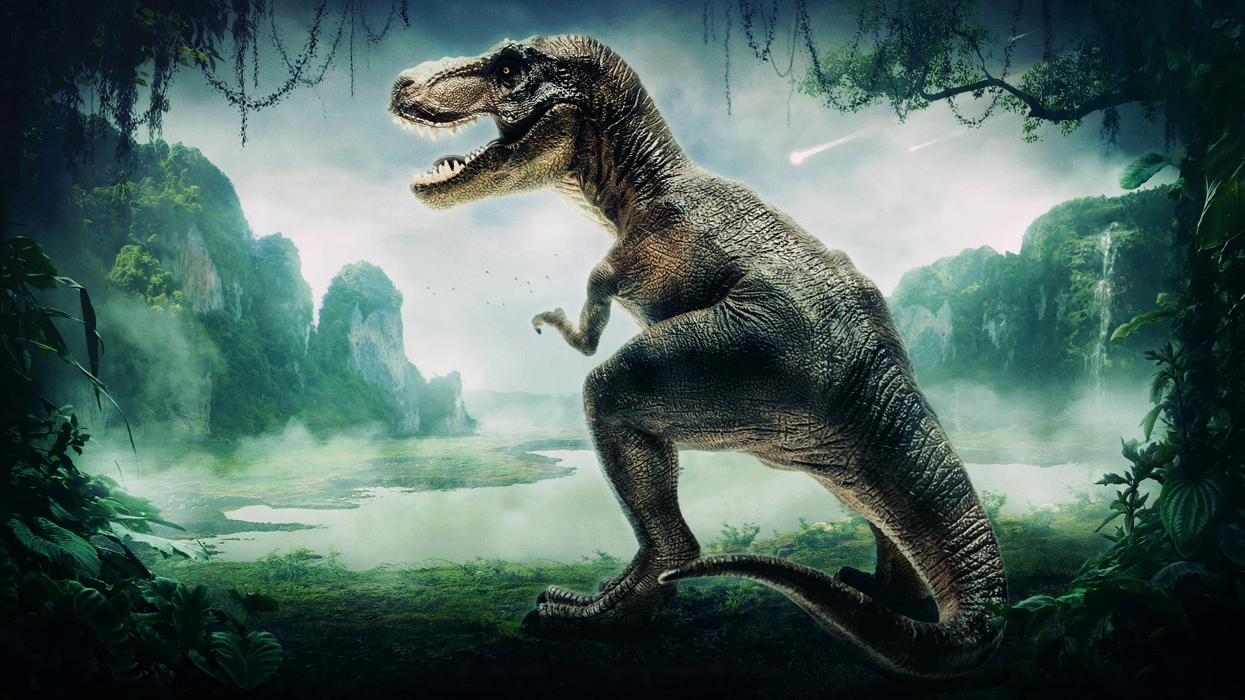 2560x1440, 
 Data Id 182791 
 Data Src /walls/full/f/c/e/182791 - Dinosaur Desktop Backgrounds - HD Wallpaper 