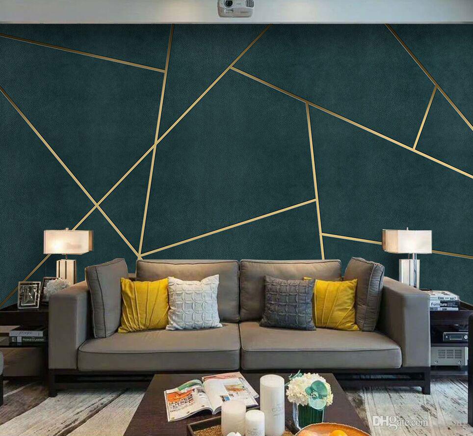 Geometric Wallpaper For Room - HD Wallpaper 