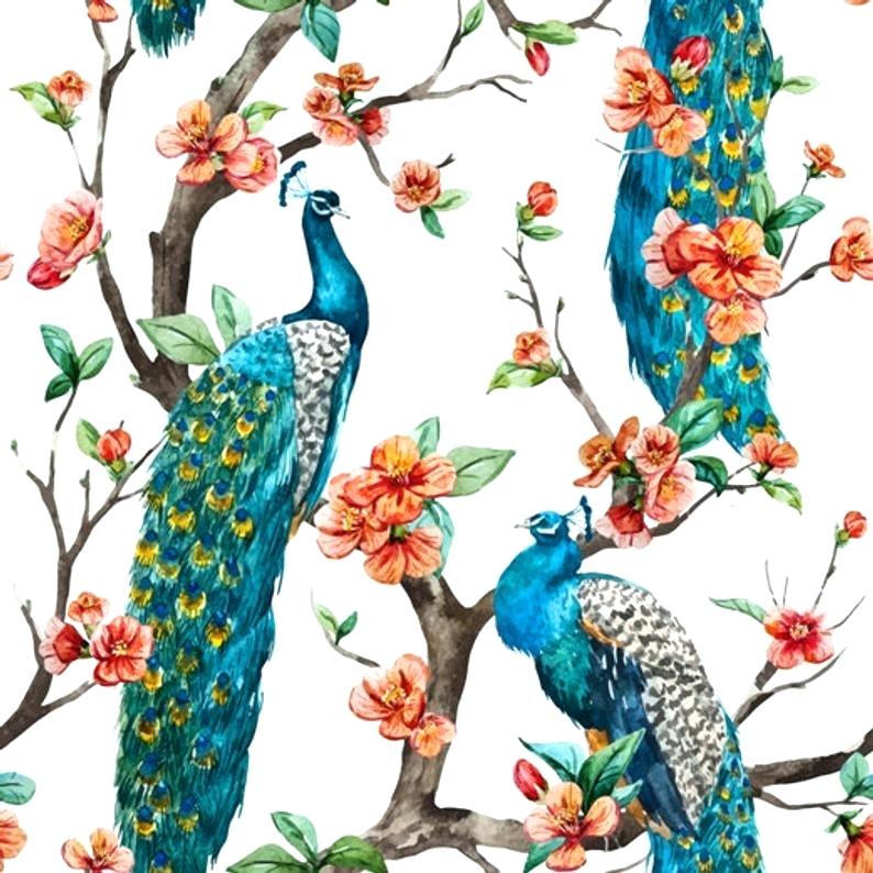 Peacock Tree Png Hd - HD Wallpaper 