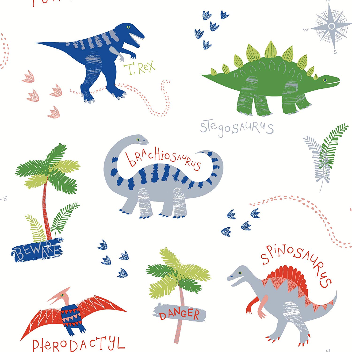Kids Dinosaur - HD Wallpaper 