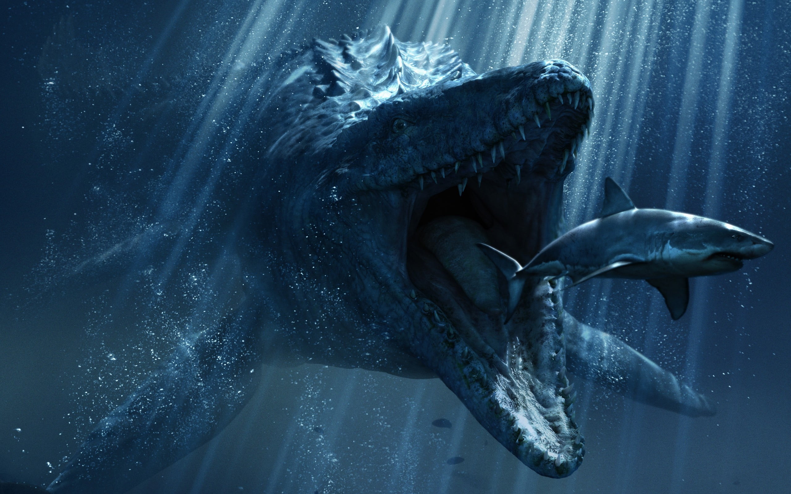 Mosasaurus Jurassic World - HD Wallpaper 