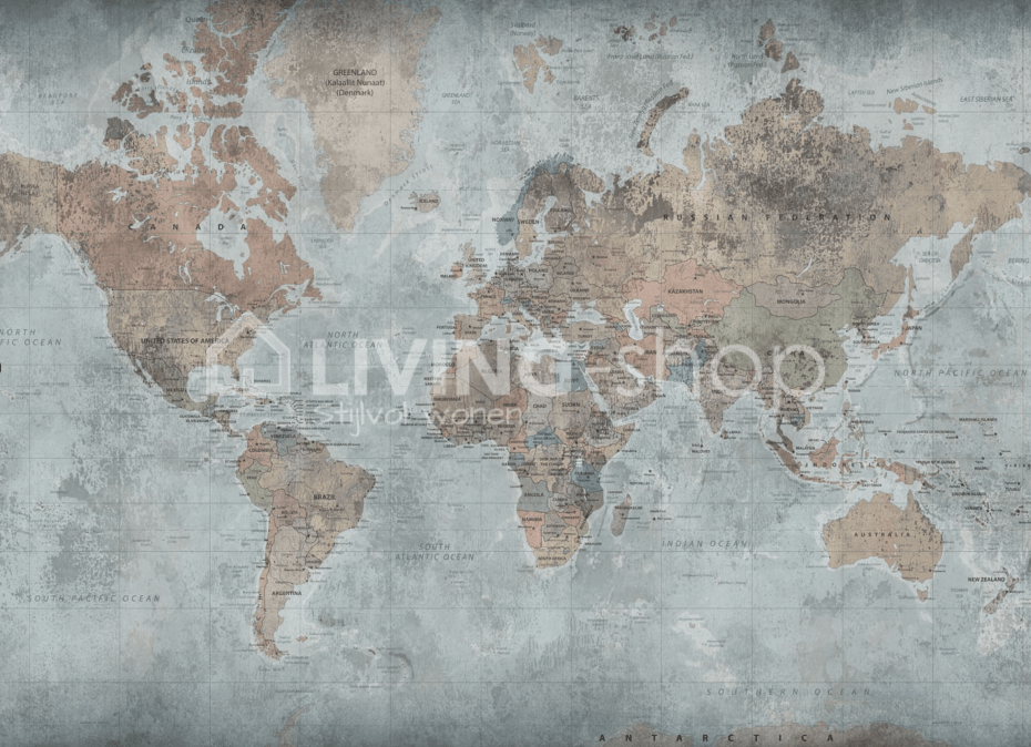 Map Of North America - HD Wallpaper 