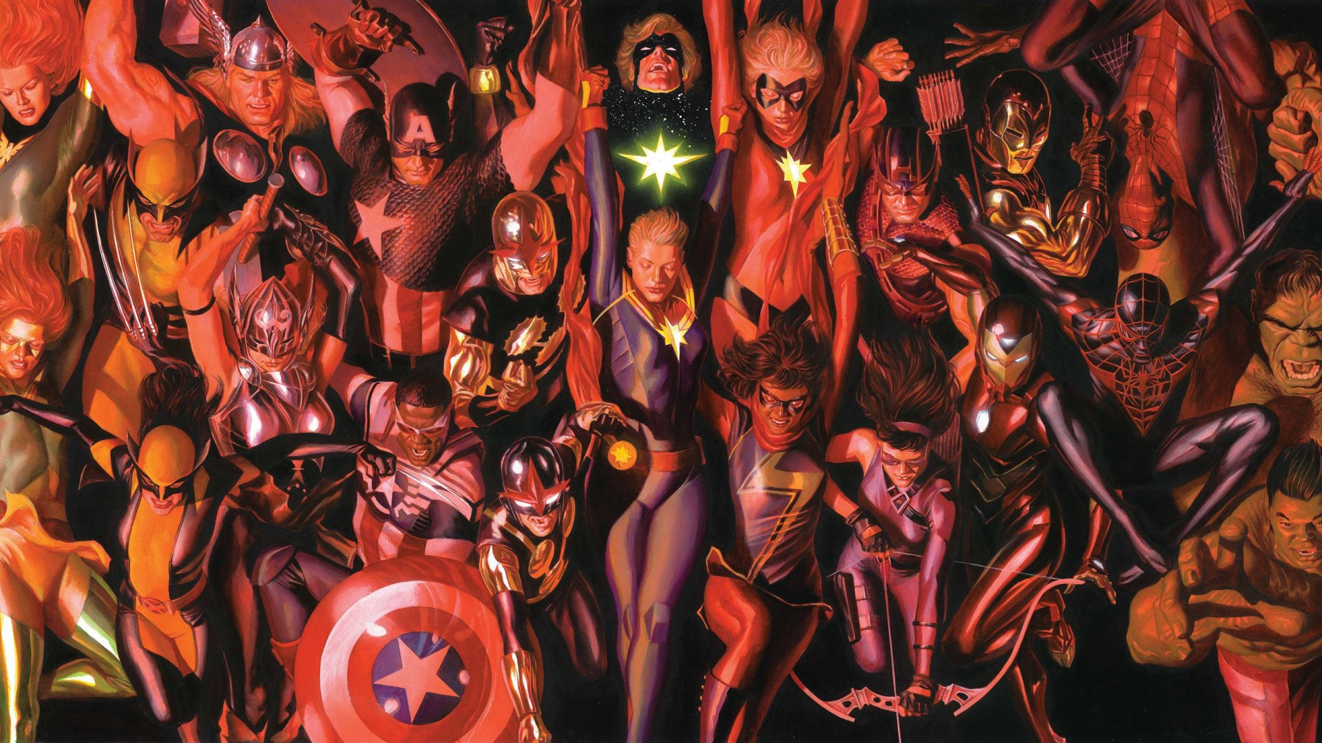 Marvel Generations 19x1080 Wallpaper Teahub Io