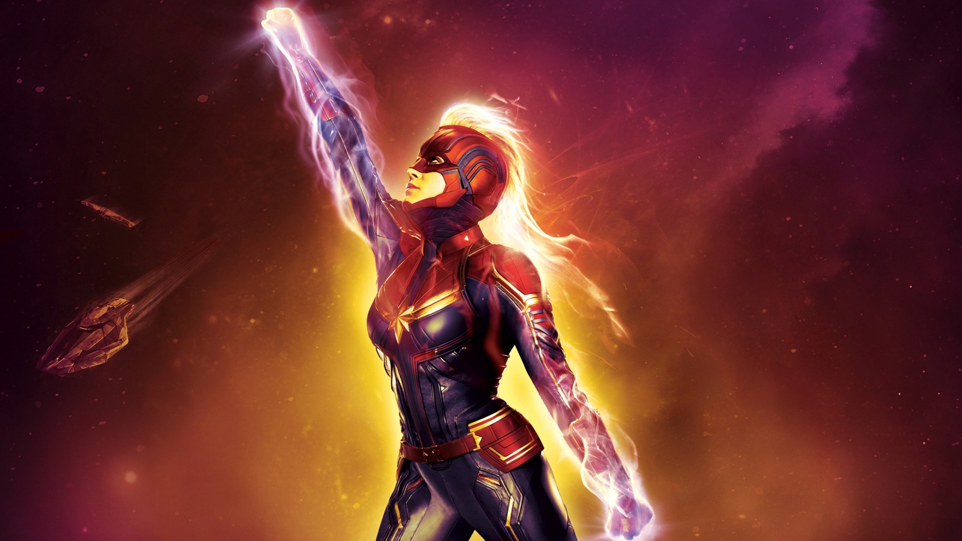 Captain Marvel Imax Poster - Captain Marvel Wallpaper 4k - HD Wallpaper 