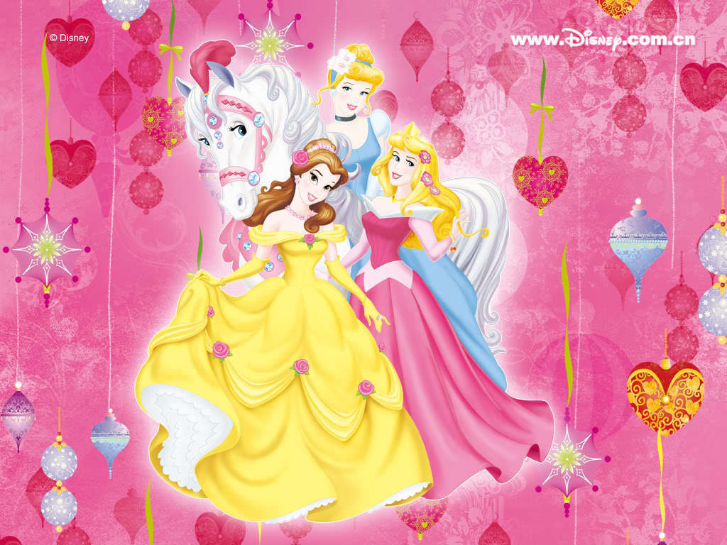 Disney Princess - Princess Aurora Belle Cinderella - HD Wallpaper 